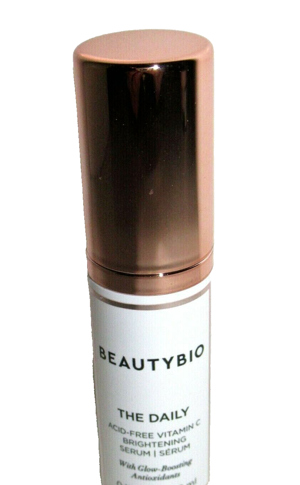 BEAUTY BIO THE DAILY ♡ Acid-Free Vitamin C Brightening Serum 0.27oz MINI NWOB-image