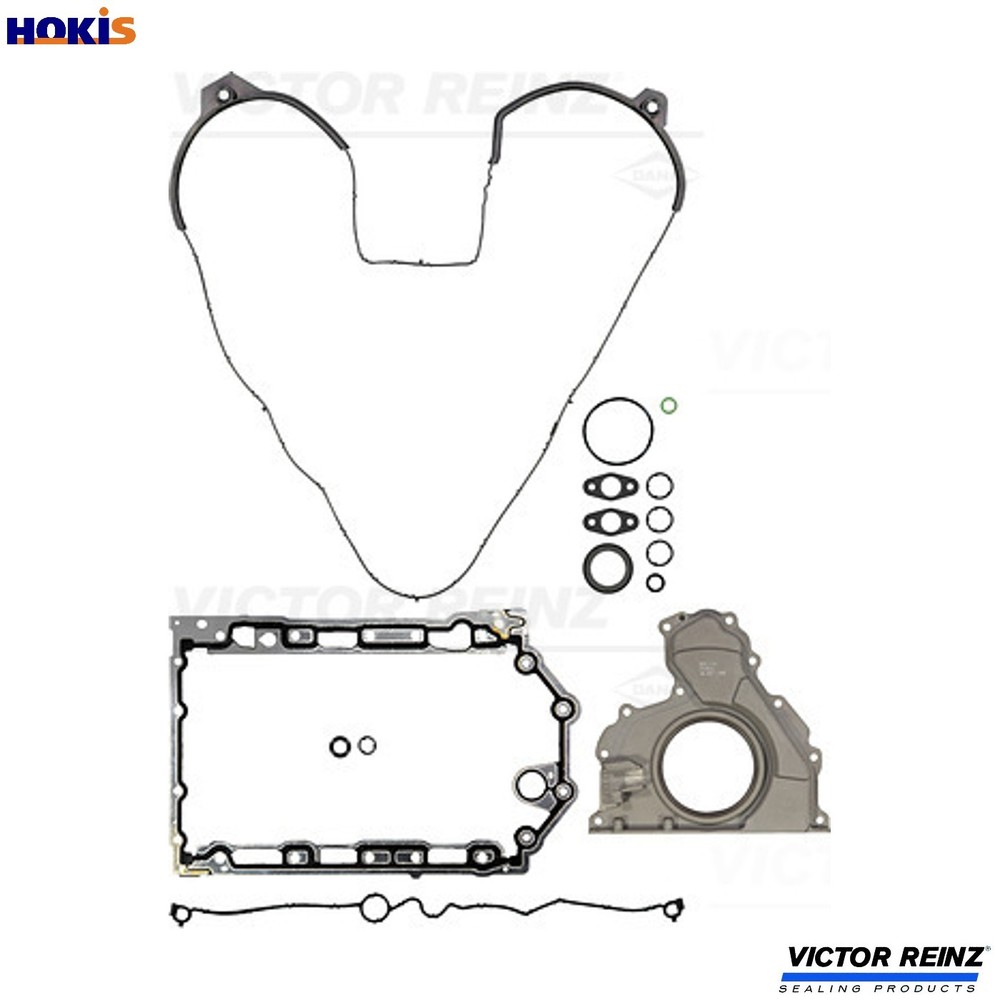 GASKET KIT CRANKCASE 08-38527-02 FOR 306DT 3.0L 6cyl
