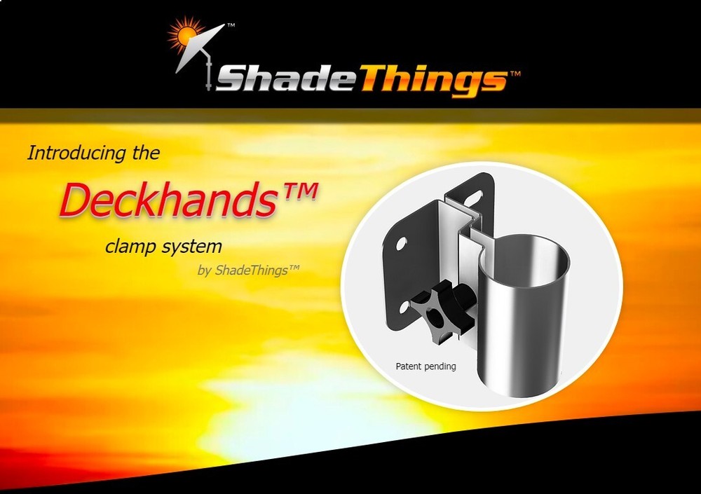 4-Pack Deckhands Clamp System for 1.5-Inch Wood Deck Posts