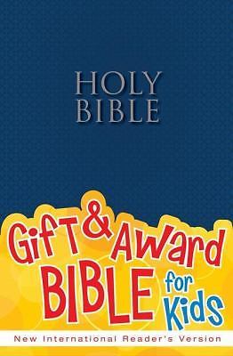 NIrV, Gift and Award Bible, Paperback, Blue by Zondervan, Acceptable Book