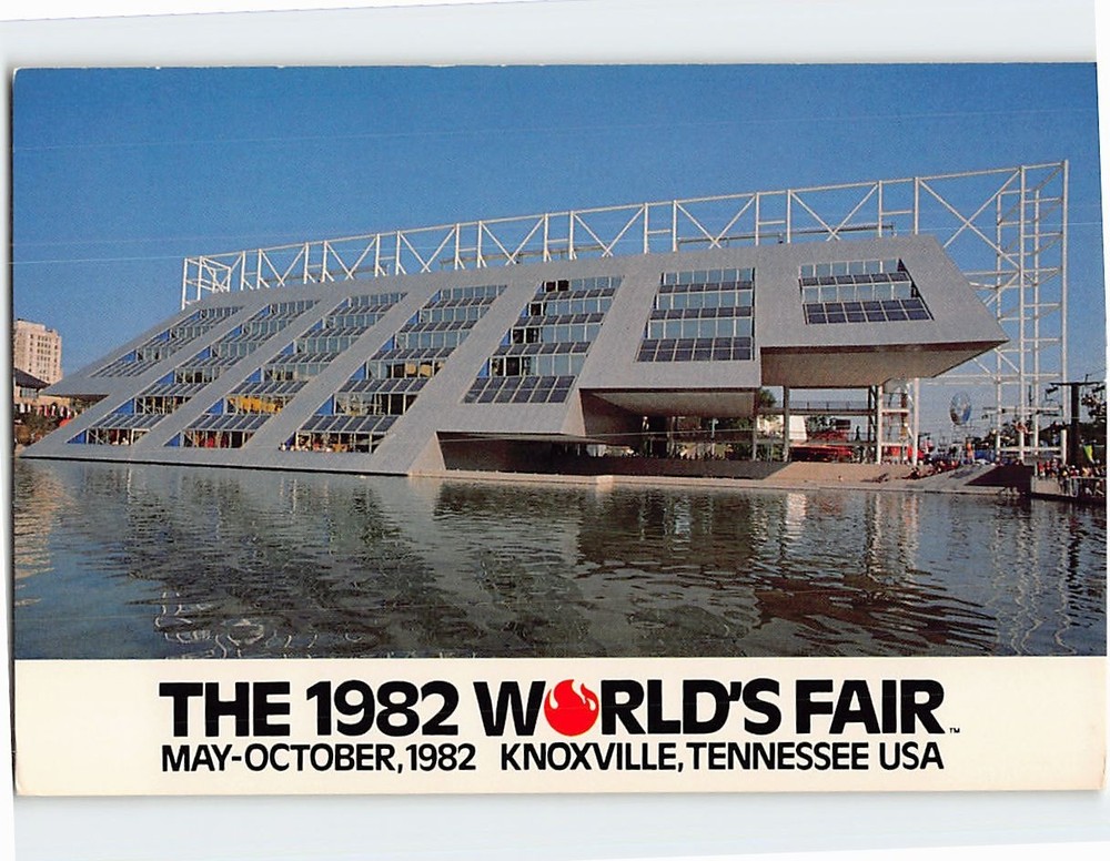 Postcard US Pavilion 1982 World's Fair Knoxville Tennessee USA