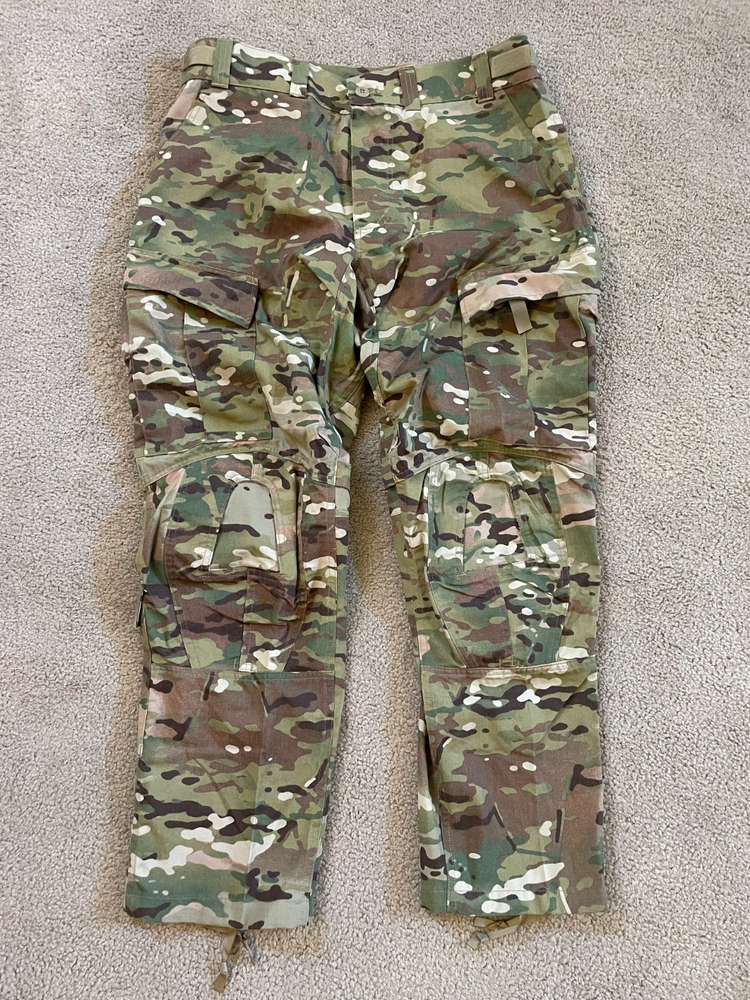 ARMY COMBAT PANT W/ CRYE KNEE PAD SLOTS OCP CAMO LARGE REGULAR NEW