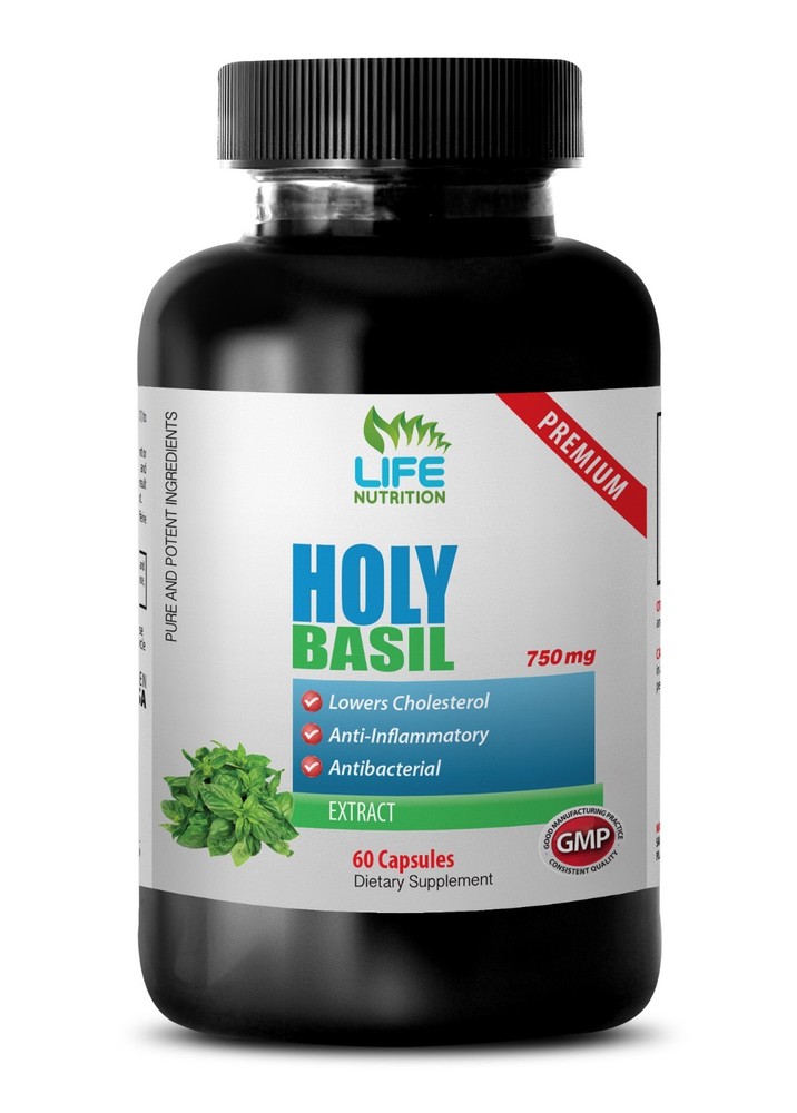 acid reflux control - Holy Basil Extract 750mg 1B - stop joint inflammation-image