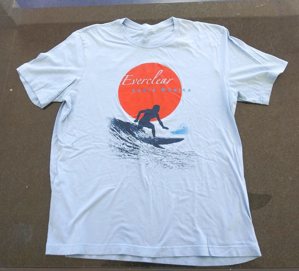 Vintage Everclear Band Santa Monica White S to 5XL Tee Shirt VK163