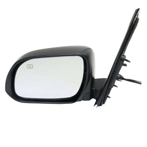 Fits 11-18 Sienna Van Rear View Mirror Assembly Power Heated Smooth Driver Side