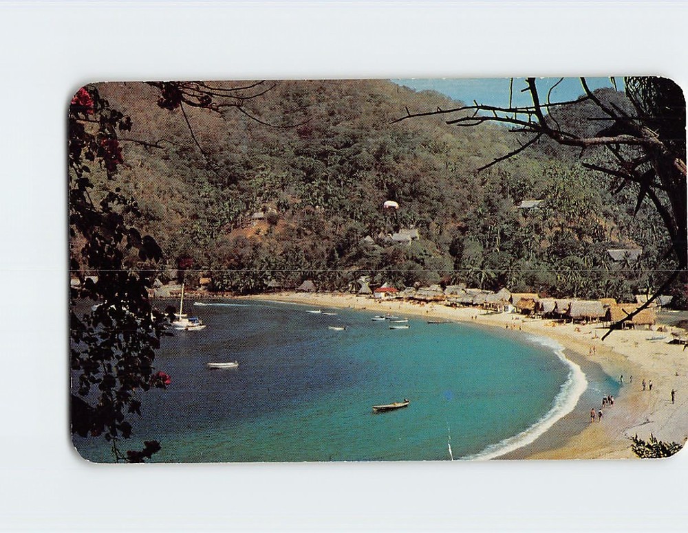 Postcard Beach and Restaurant-Huts Yelapa Jalisco Mexico North America