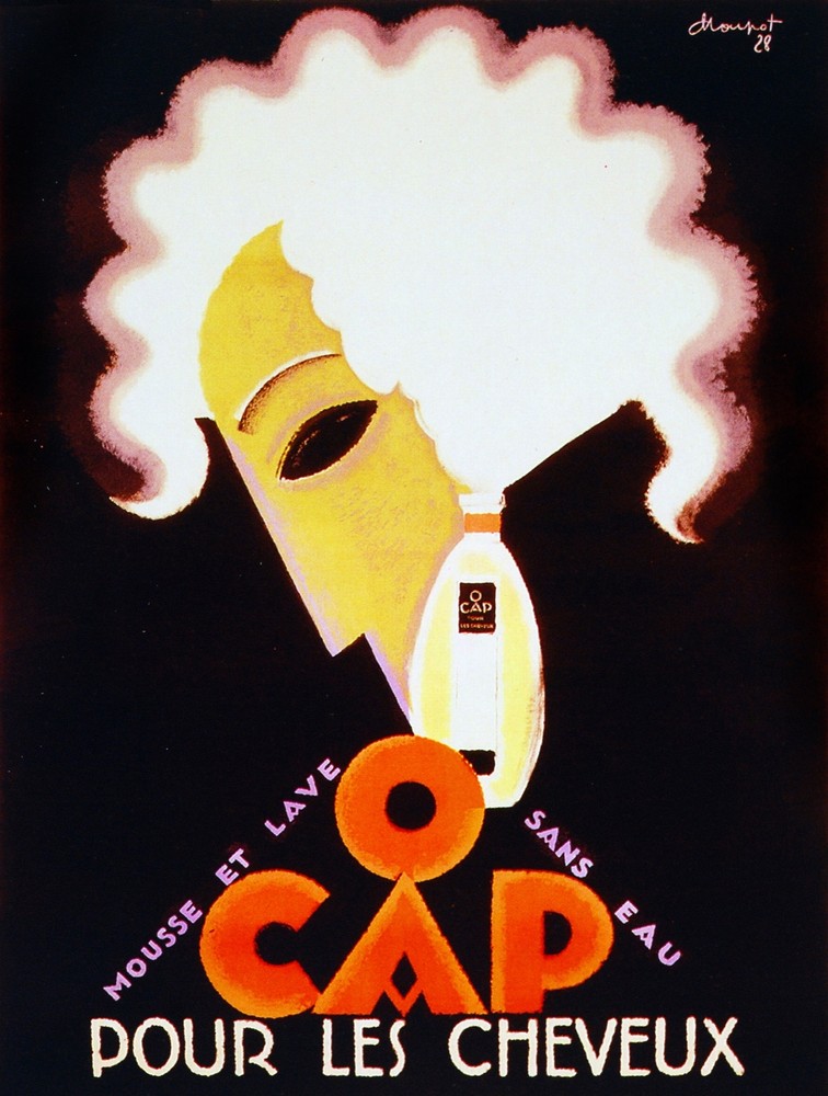 3097.Mousse et lave sans eau.Charles Loupot POSTER.Home room office art decor