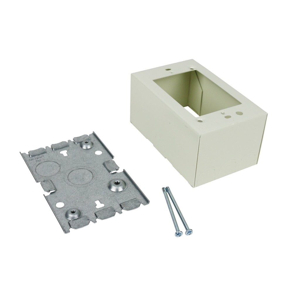 Legrand V5744S Metal Raceway for Extending Power, 500 and 700 Series, 1 Gang ...