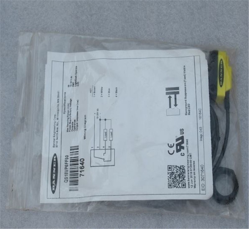 71640 1Pc New QS18VP6FF50 Banner av