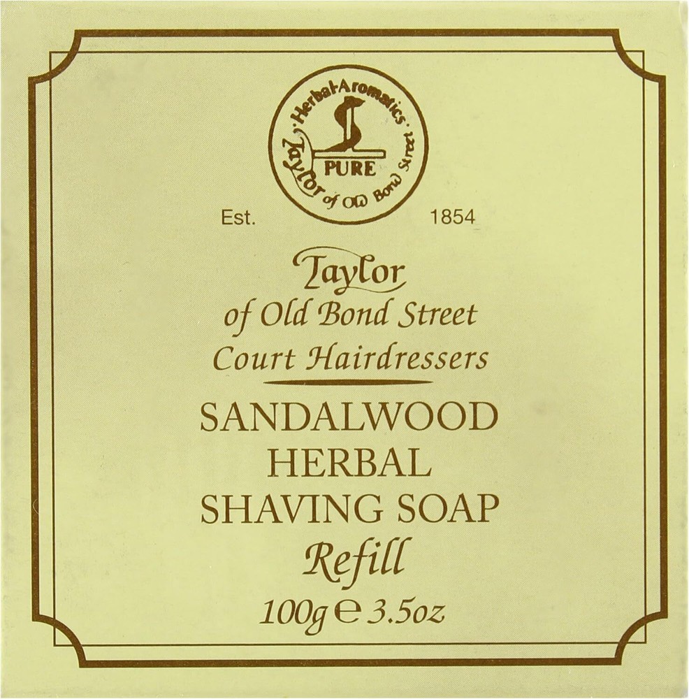Taylor of Old Bond Street Sandalwood Shaving Soap Refill 3.5 oz 01051