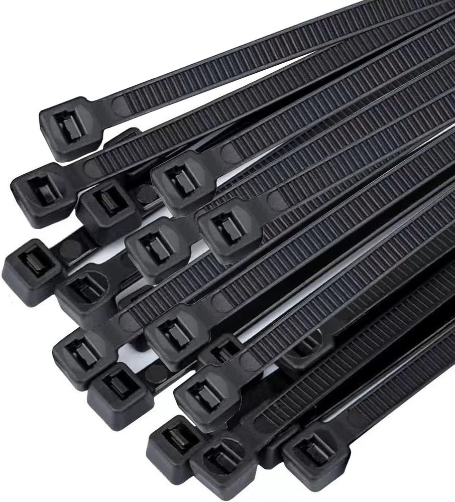 18-Inch Extra Long Black Large Zip Ties (0.3-Inch Wide)