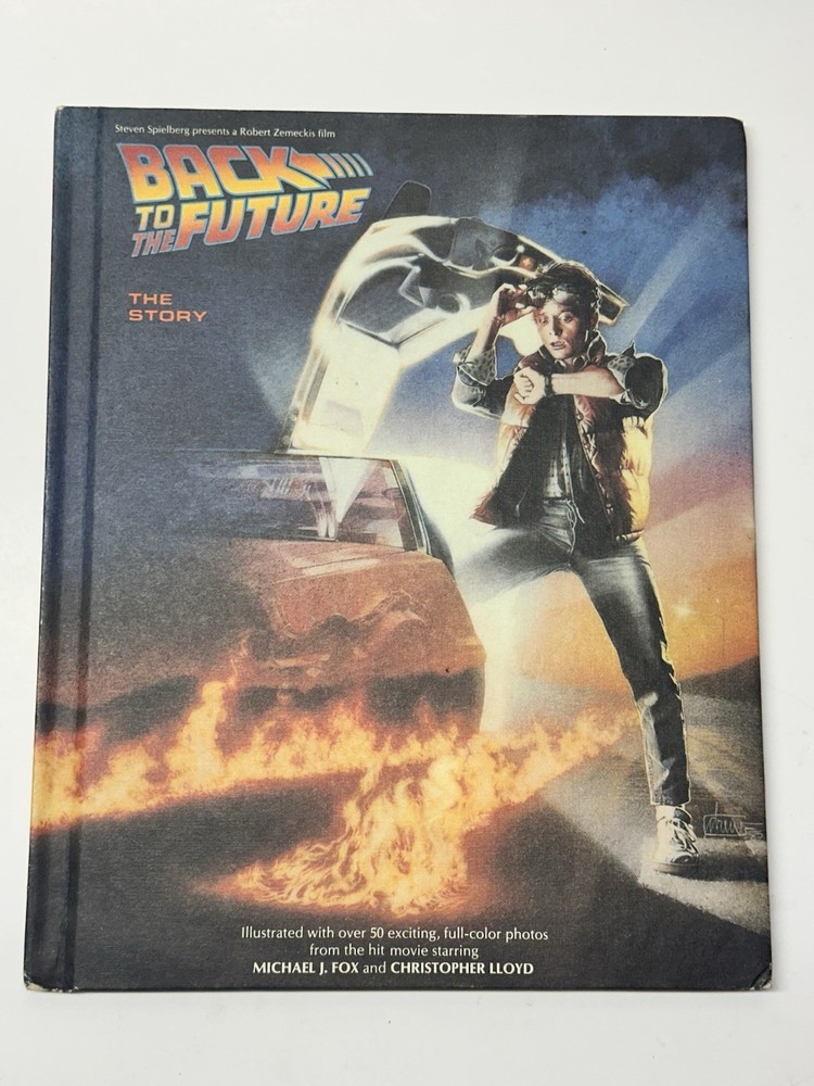 Back To The Future The Story 1985 Illustrated Large Book Berkley Publishing