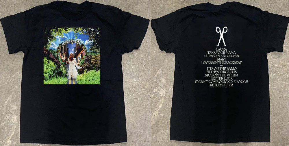 Scissor Sisters - Scissor Sisters Album T Shirt Black All Size