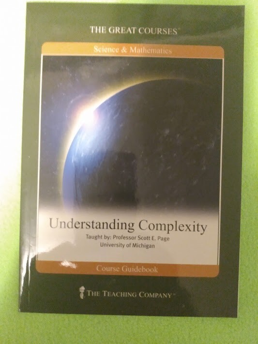 Great Courses Understanding Complexity Guidebook with 2 DVDs Brand New