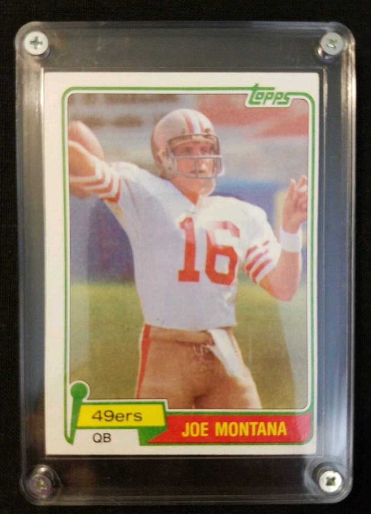 1981 Topps - Joe Montana #216 (RC)