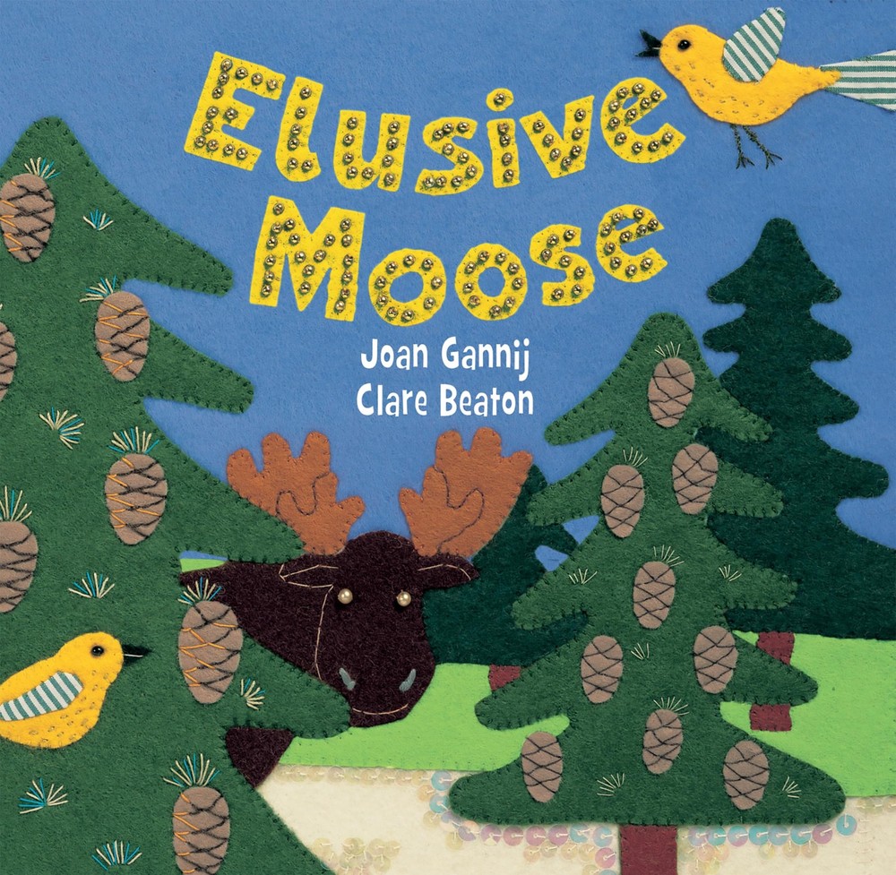 Elusive Moose - board book Gannij, Joan|Beaton, Clare