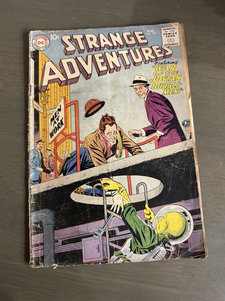 Strange Adventures #107 (DC Comics August 1959)