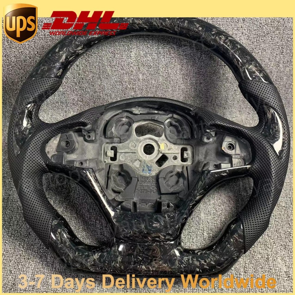 Forged Carbon Fiber Steering Wheel W/ Trim for BMW 12-18 F30 320i 328i 428i 330i