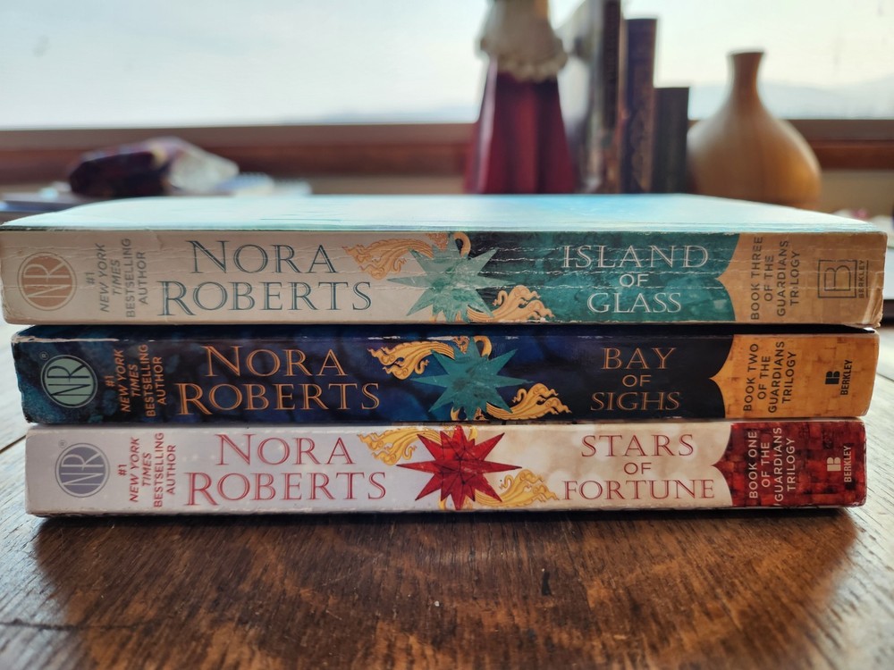 The Guardians Trilogy By Nora Roberts - Trade Paperback Set.