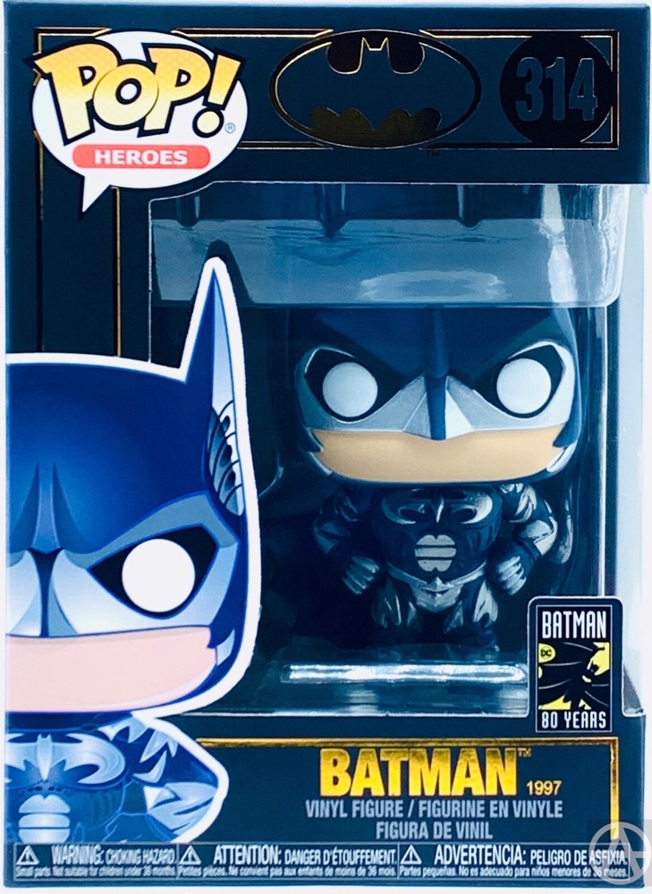 Funko Pop 80th Anniversary BATMAN #314 Batman & Robin Movie