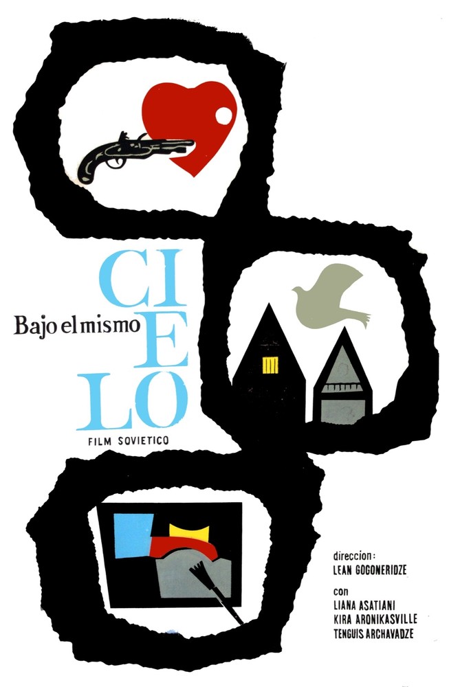 4646.Bajo el mismo cielo.soviet film.movie.POSTER.Decoration.Graphic Art