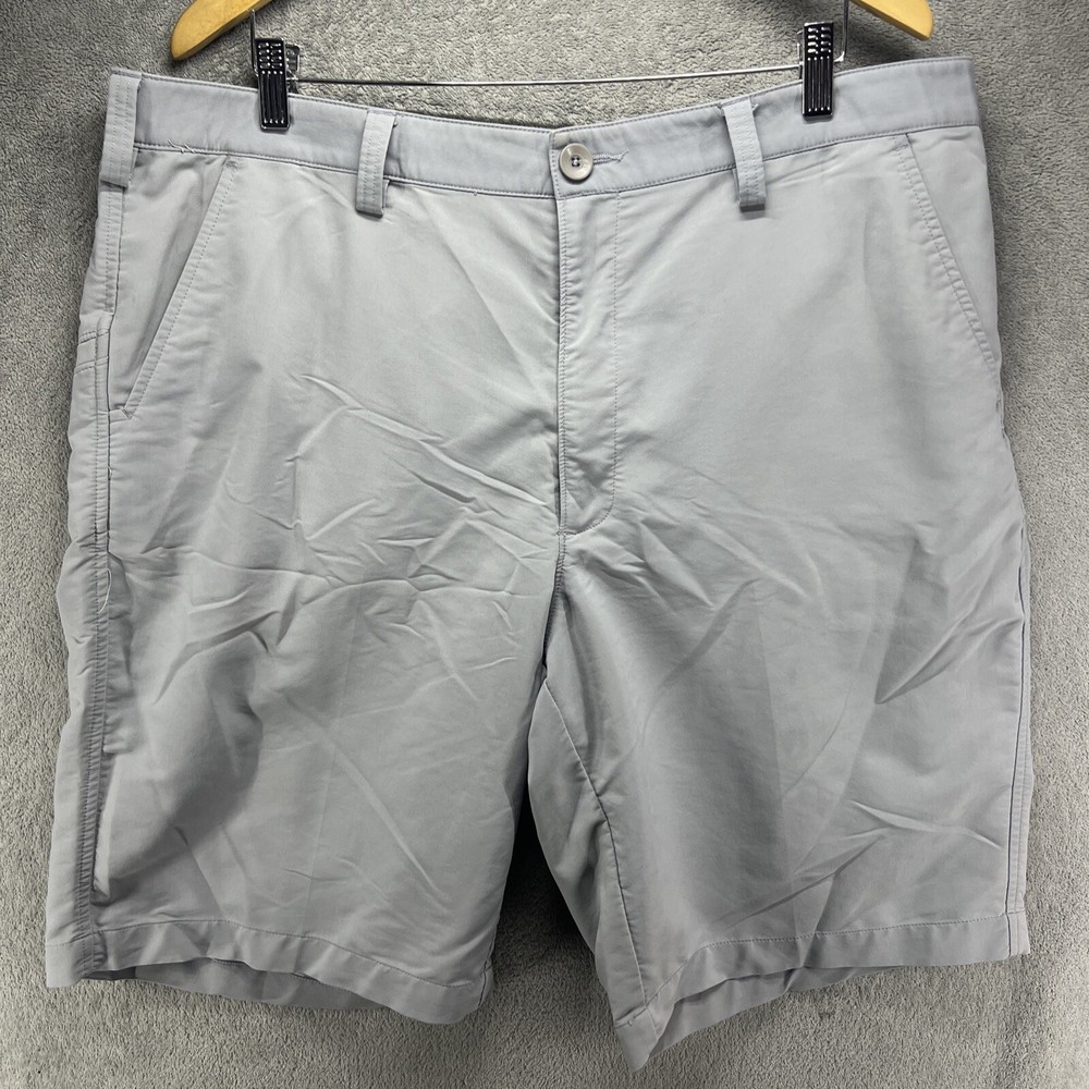 EUC Under Armour UA Performance Golf Shorts Men's Size 40 Gray 11” Inseam