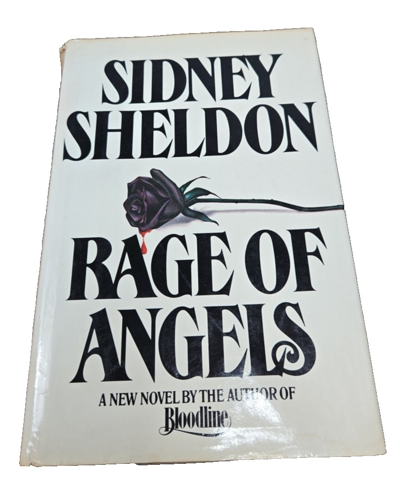 Rage Of Angels by Sidney Sheldon - Stated First Edition 1980 W/ Dust Jacket