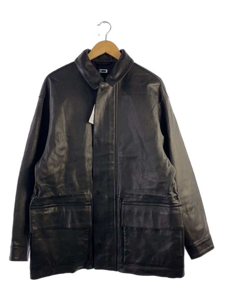H Beauty Youth Leather Jacket Blouson M Sheepskin Black 12256990033 547