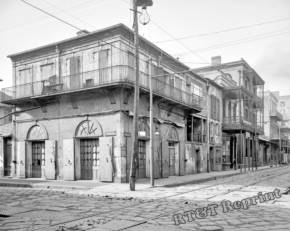 Photograph Old Absinthe House New Orleans Louisiana Year 1903c  8x10-image