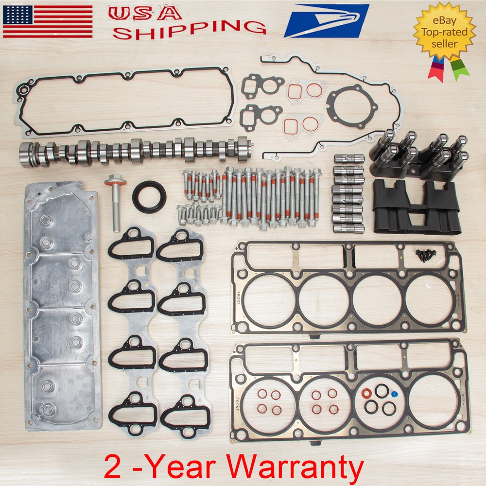 NON AFM /DOD Kit For 2007-2013 Chevrolet GMC 5.3L Truck & SUV Cam Lifters Bolts
