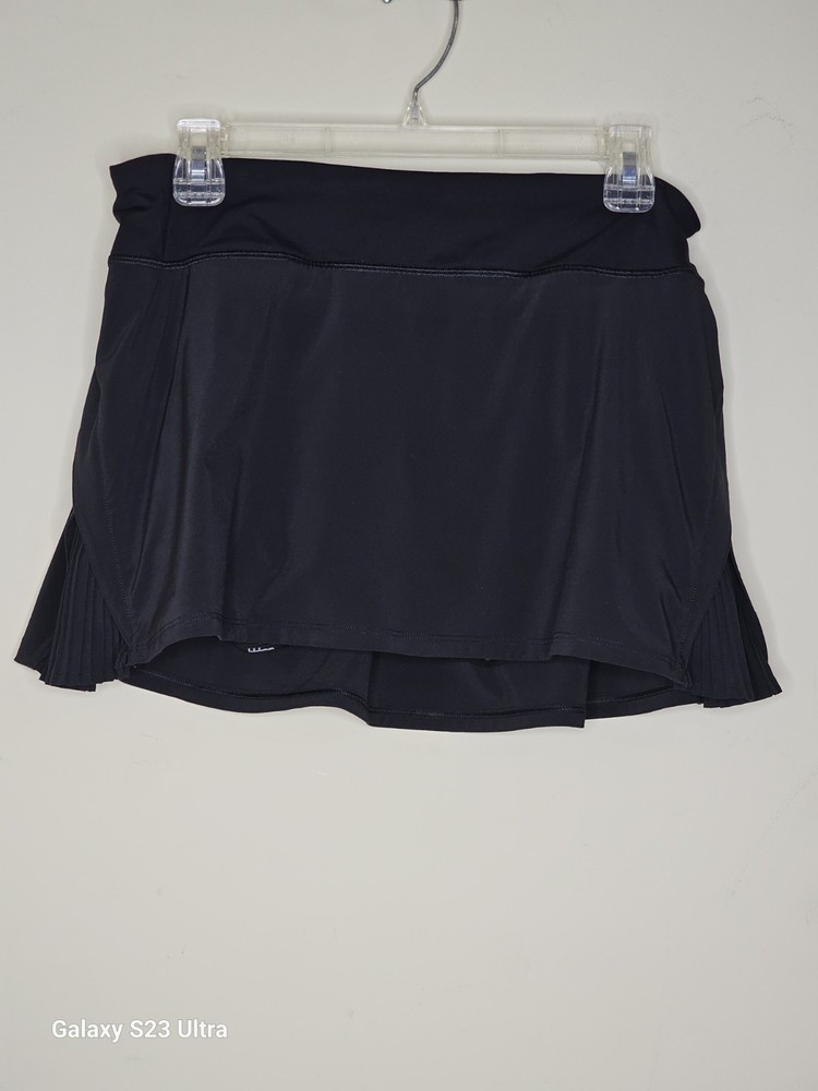 lululemon Women’s Play Off Size 8 Athletic Skort Tennis/Golf Pleated Pockets