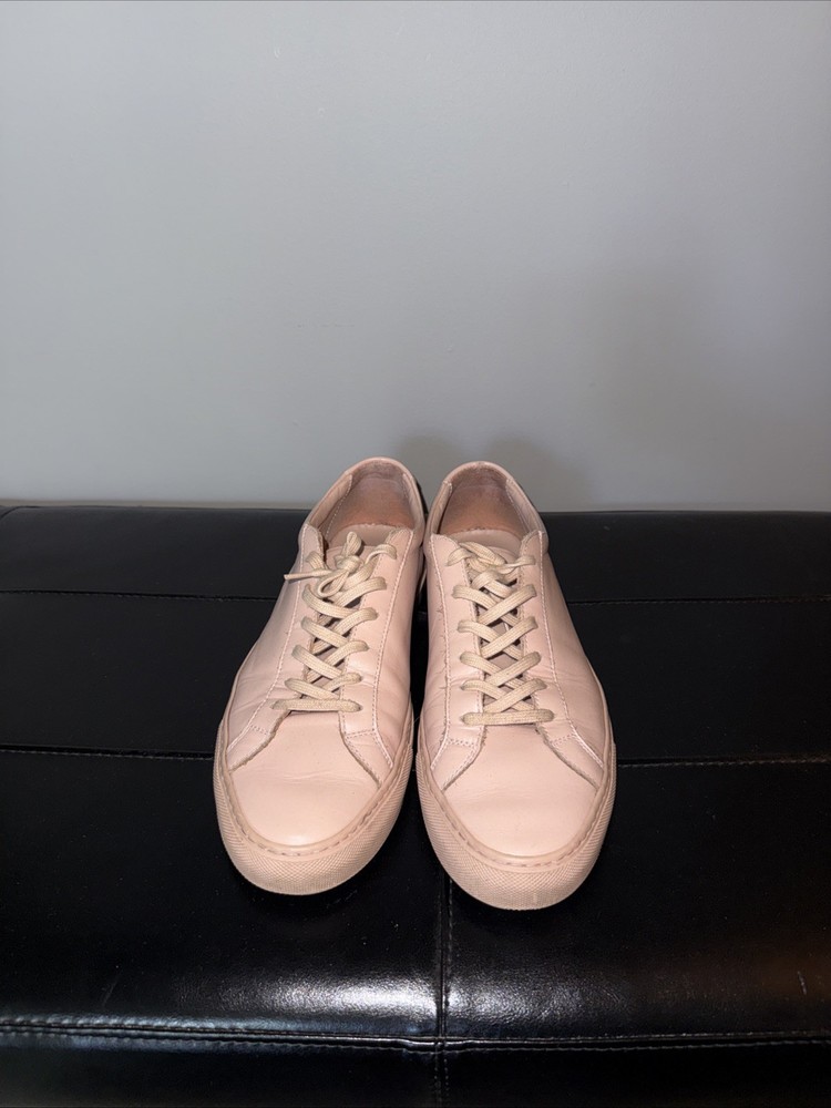 Common Projects Men's Achilles Sneaker Shoes - White Size EU 43/US 10-image