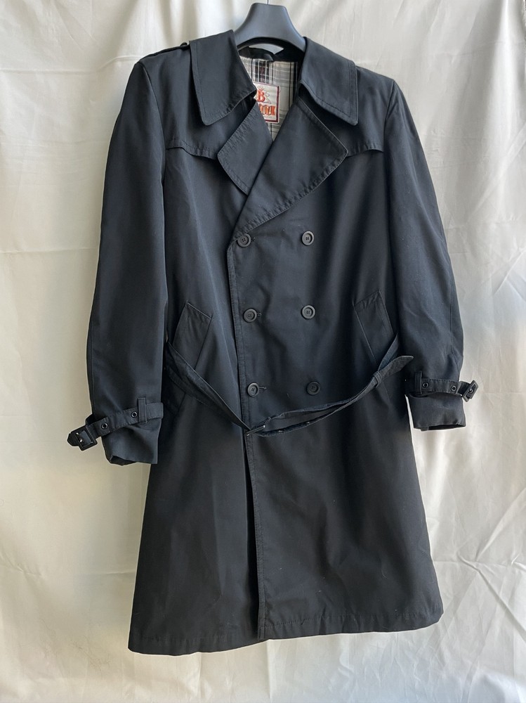 Baracuta Vintage 80's Double Breasted Belted Trench Coat Size L