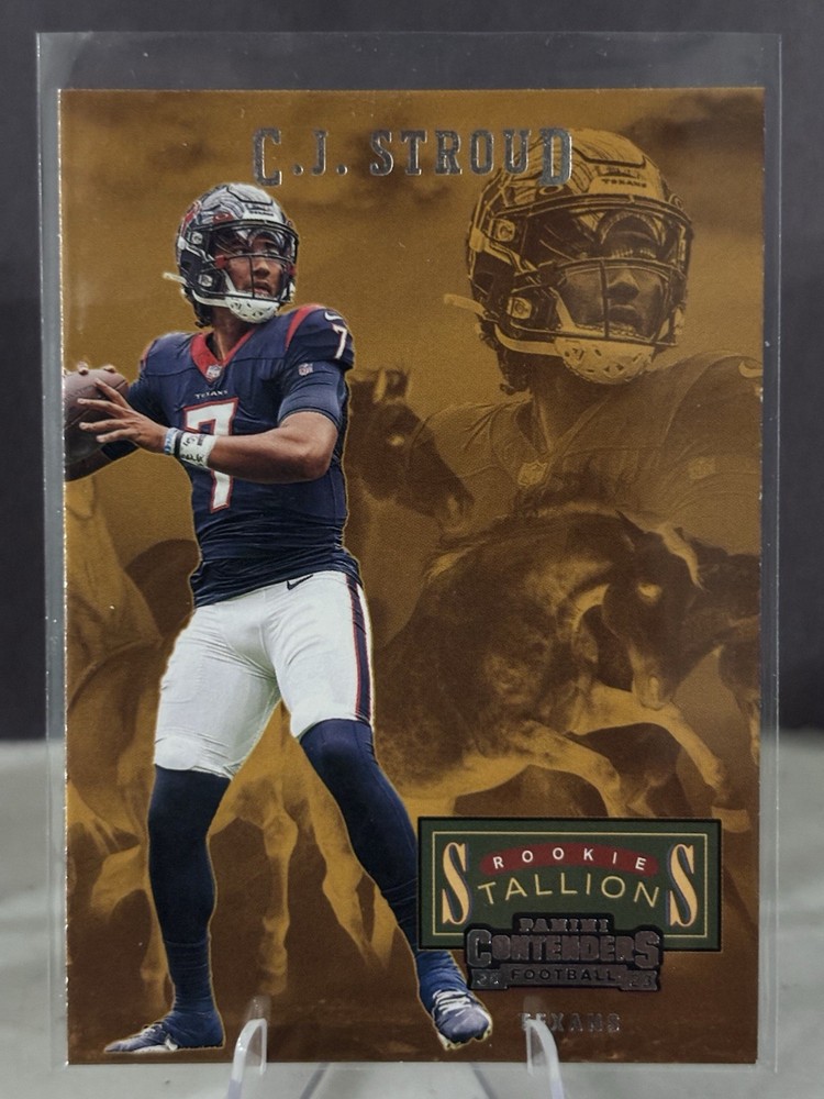 2023 Panini Contenders - Rookie Stallions C.J. Stroud #6 (RC)