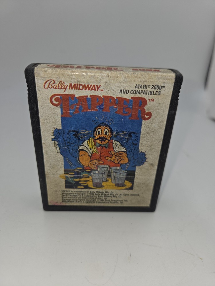 Rare Atari 2600 Tapper Cartridge Only