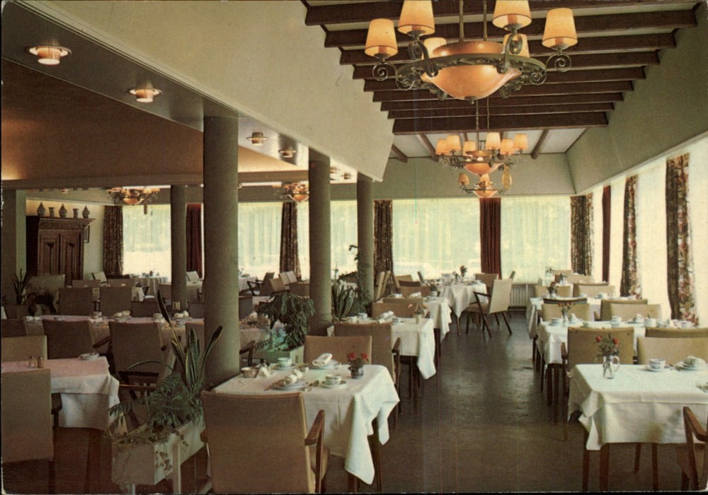 Netherlands Renkum Nol in 'T Bosch Hotel Restaurant Cafe ~ postcard sku727
