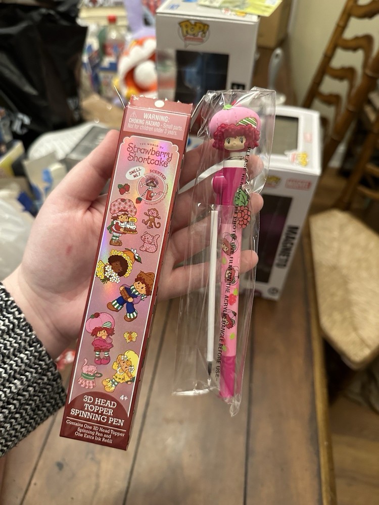Collectibles: Raspberry Tart Pen (SCENTED) - Strawberry Shortcake - OPEN - New