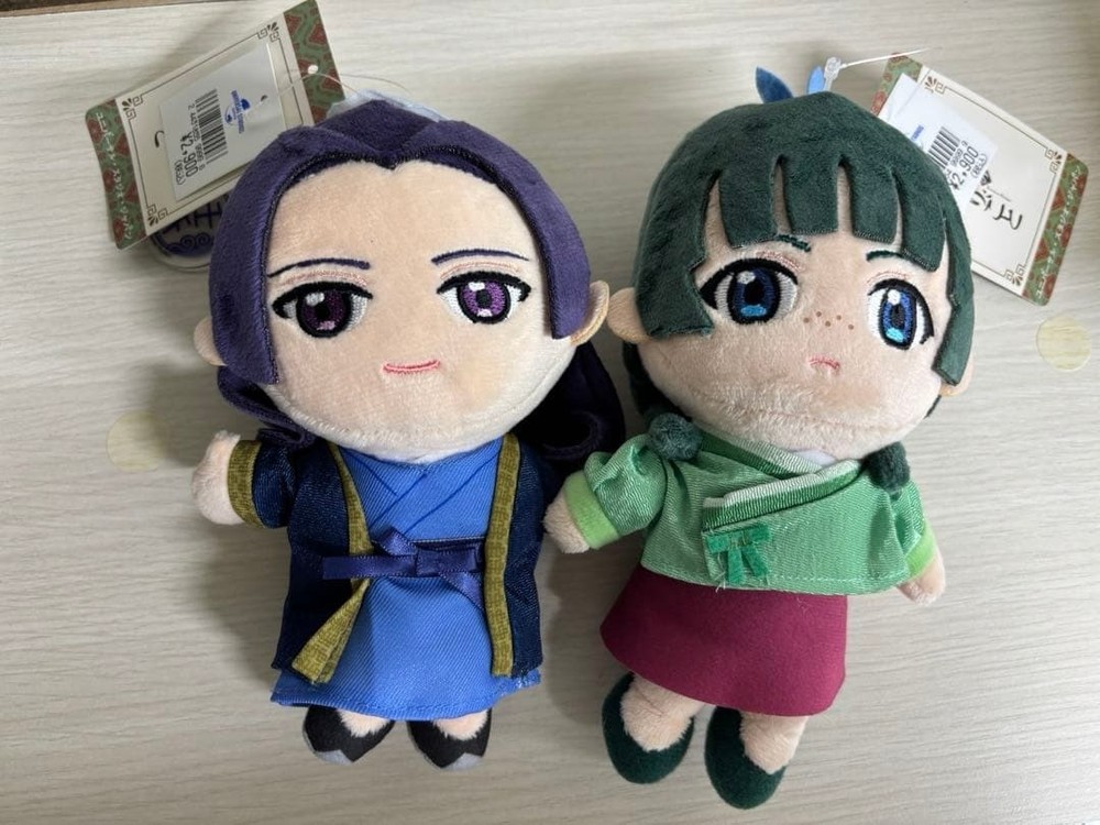 The Apothecary Diaries MAOMAO JINSHI Plush Key Chain Set of 2 USJ Limite JAPAN