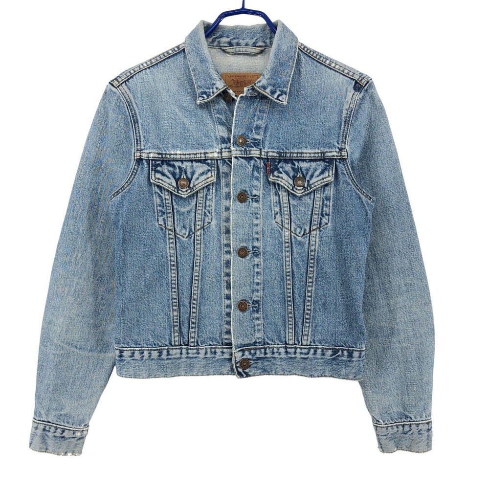 Vintage LEVI'S STRAUSS & CO Women's Denim Trucker Jacket Size S