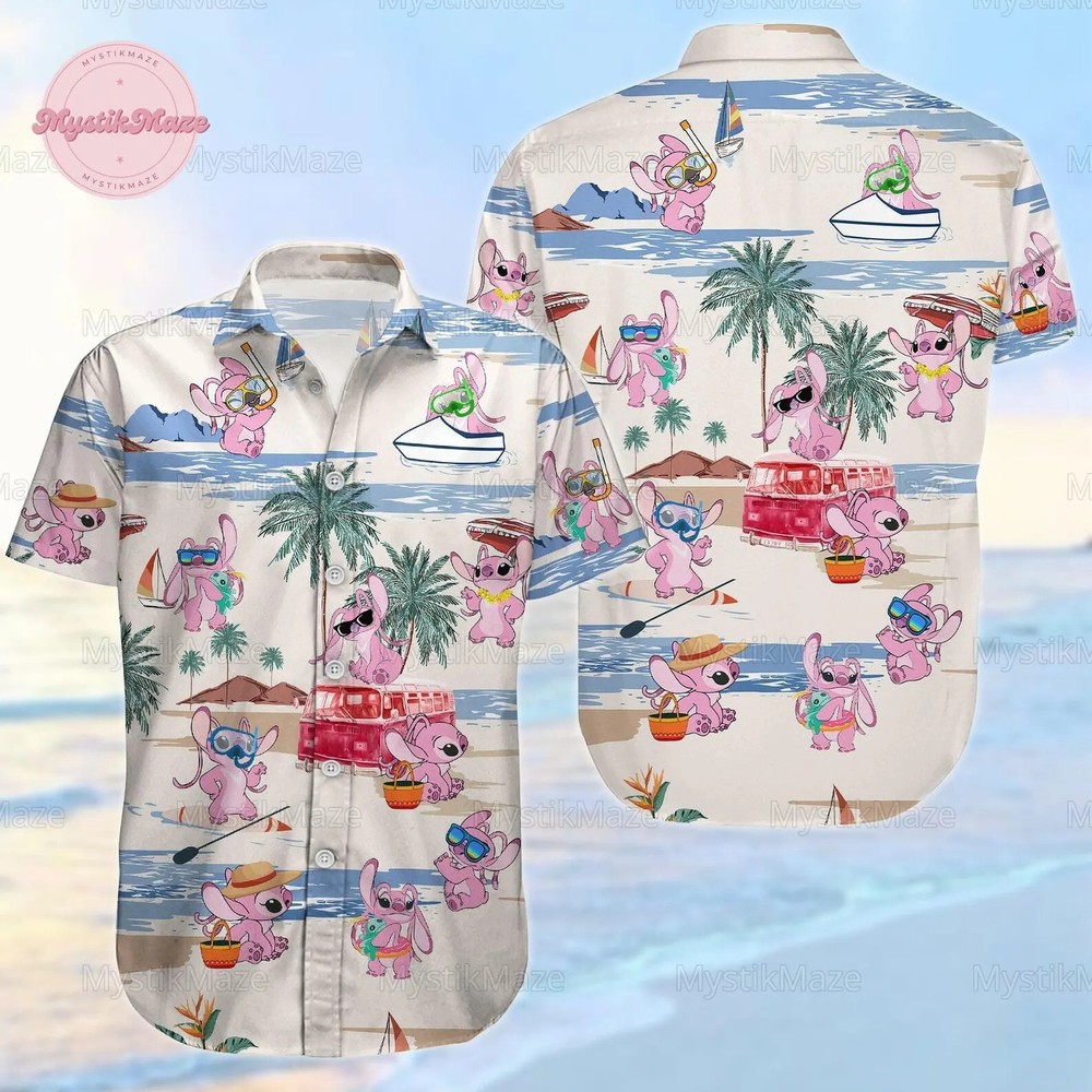Angel 3D HAWAII SHIRT All Over Print Father Day Gift Best Price US Siz