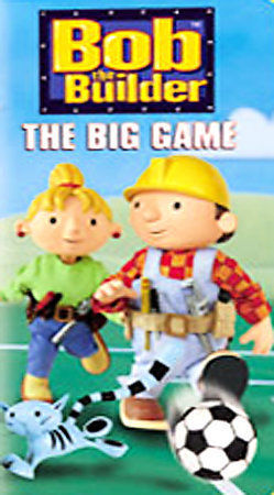 Bob the Builder - The Big Game (VHS, 2002, Clam Shell Case)