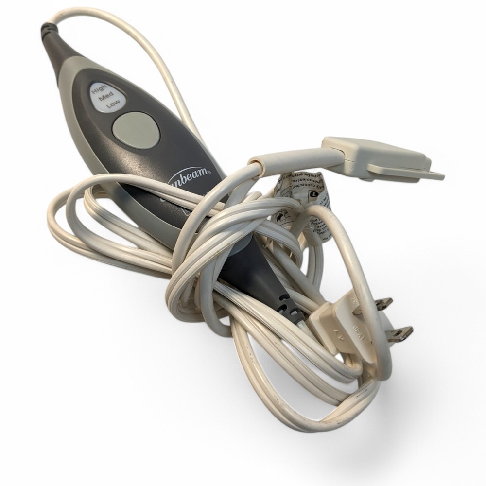 Sunbeam Holmes Electric Heated Blanket Controller N85AP TESTED WORKS