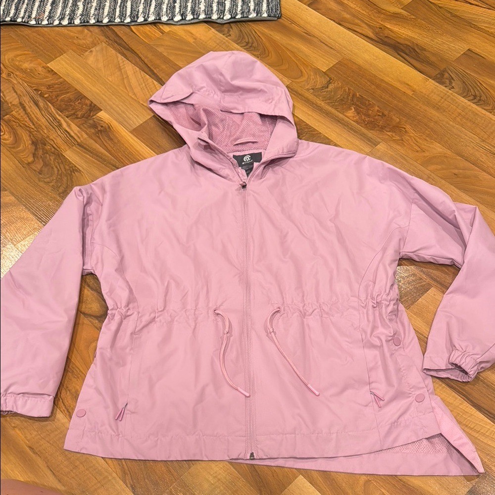 Champion light purple size medium windbreaker jacket size medium