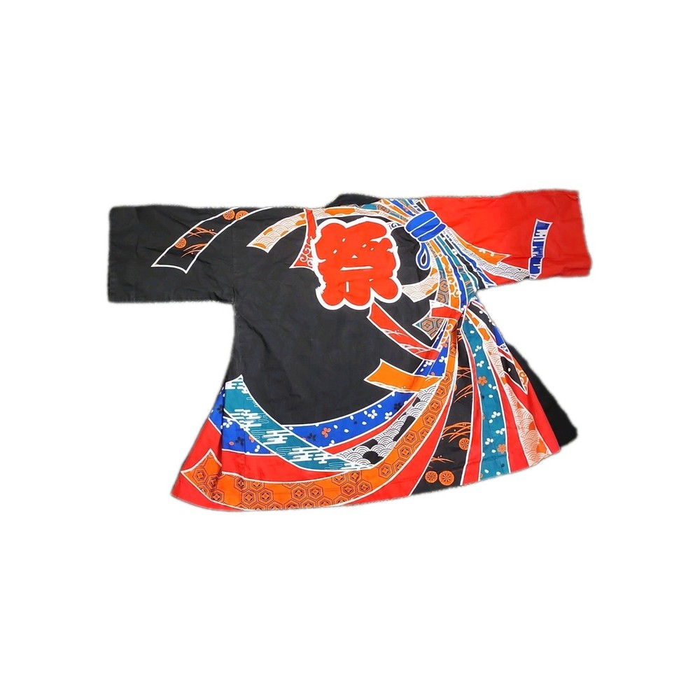 Japanese HAPPI Traditional Festival Coat Matsuri Yukata Kimono Roomwear