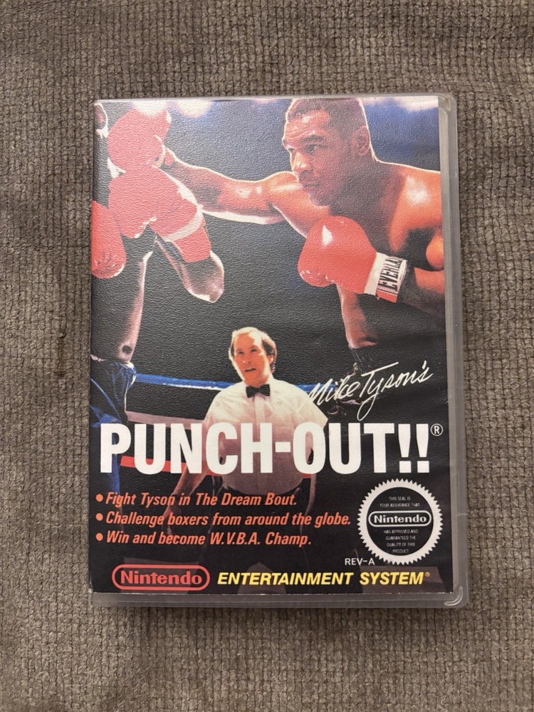 Mike Tyson's Punch-Out (Nintendo Entertainment System, 1987) Good-Very Good🔥🔥