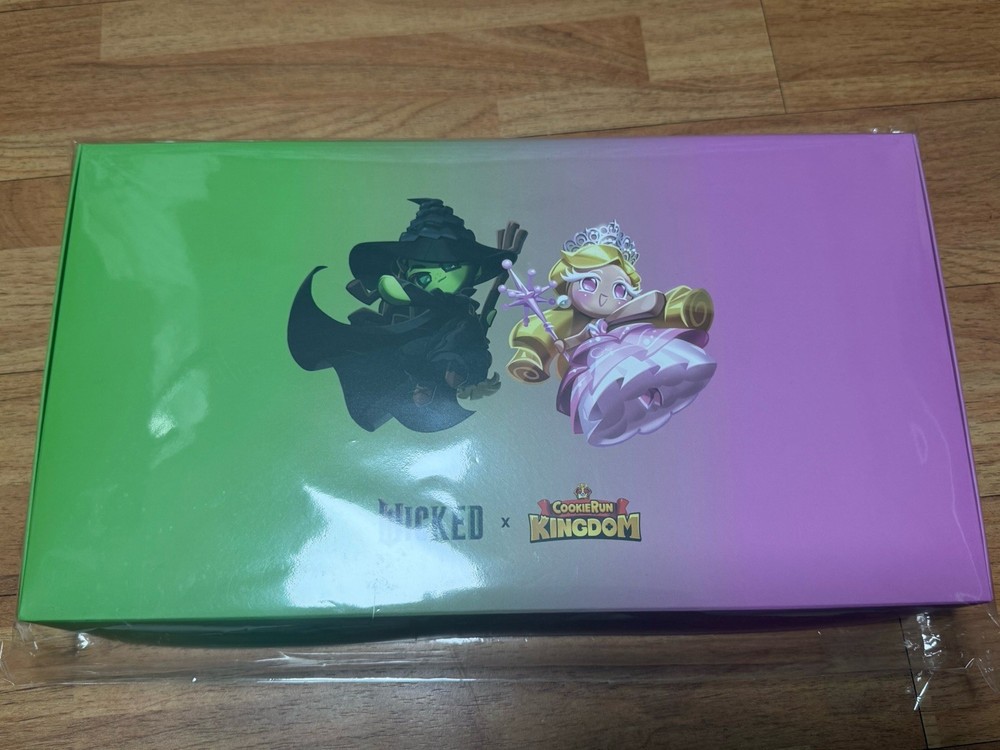 Wicked X Cookie Run Kingdom  Acrylic Stand Keyring Bag Korea Official Event MD