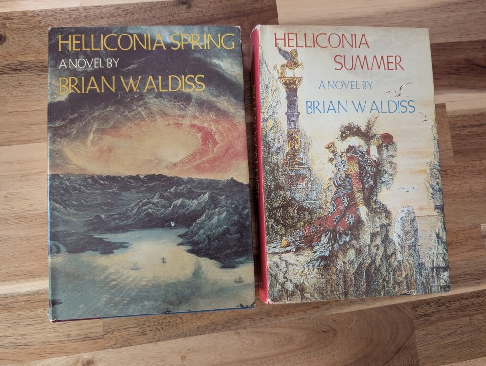 2 Book Bundle Helliconia Spring & Helliconia Summer Hardcover by Brian W. Aldiss