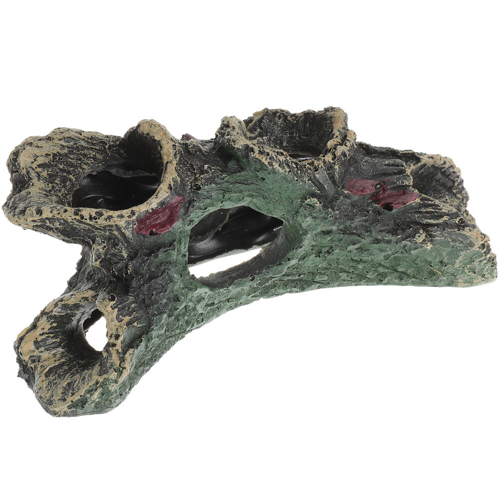 Fish Tank Accessories Decorations Rock Cave Reptile Aquarium Accessory