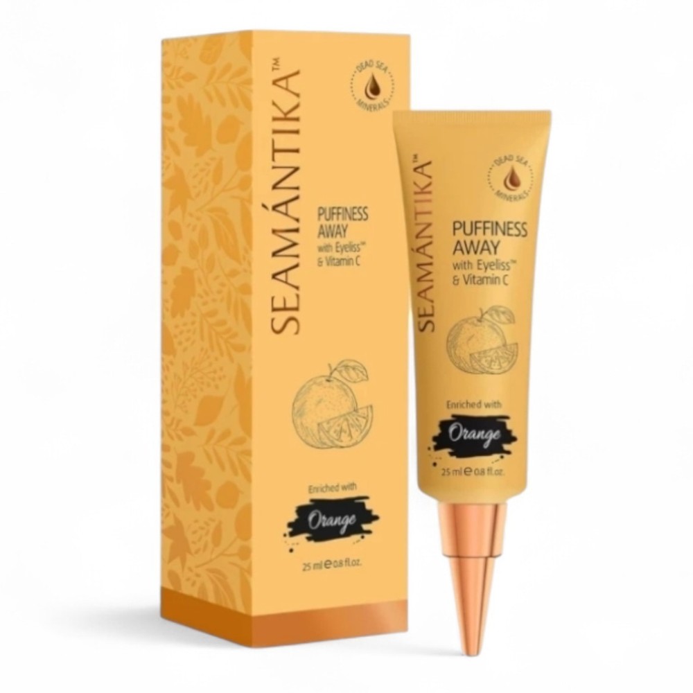Seamantika Puffiness Away Eye Cream Instant Eye Bag Remover 0.8 fl.oz Exp 08/29