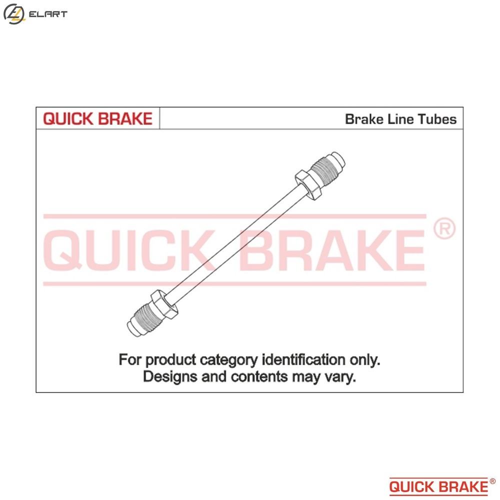 BRAKE LINE CN-2180A-HA FOR PEUGEOT BOXER/Bus/Platform/Chassis/Van FIAT 2.8L 4cyl